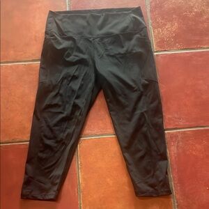 ZYIA Black High-waisted Leggings